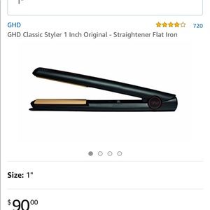 GHD hair straightener